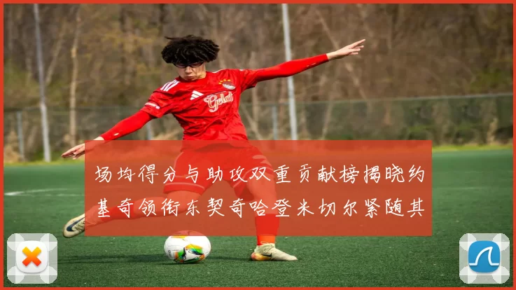 场均得分与助攻双重贡献榜揭晓约基奇领衔东契奇哈登米切尔紧随其后